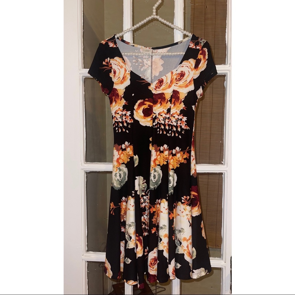 Floral Print Dress